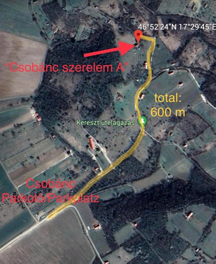 Csobanc Szerelem-Nemzeti Park-Oenallo Haz - Klimatizalt Gyulakeszi Buitenkant foto