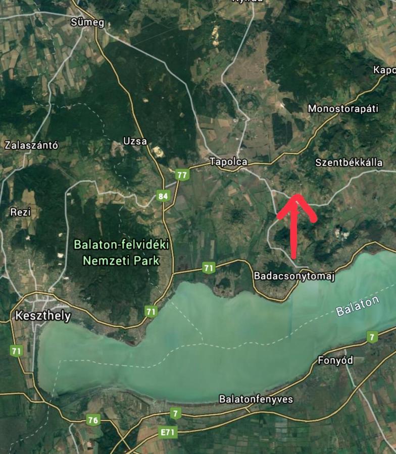 Csobanc Szerelem-Nemzeti Park-Oenallo Haz - Klimatizalt Gyulakeszi Buitenkant foto